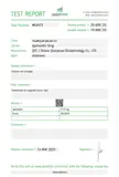 Ipamorelin 5mg laboratorinio tyrimo sertifikatas (COA)