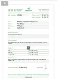 KLOW 80mg laboratorinio tyrimo sertifikatas (COA)